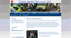 Desktop Screenshot of eventmedicservices.co.uk